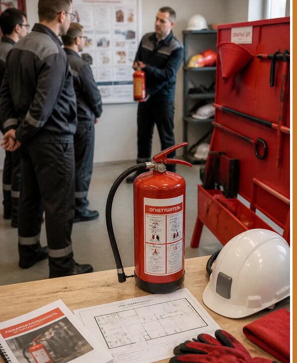 Обучение по пожарной безопасности для организаций в Кумертау